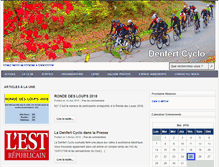 Tablet Screenshot of denfert-cyclo.com
